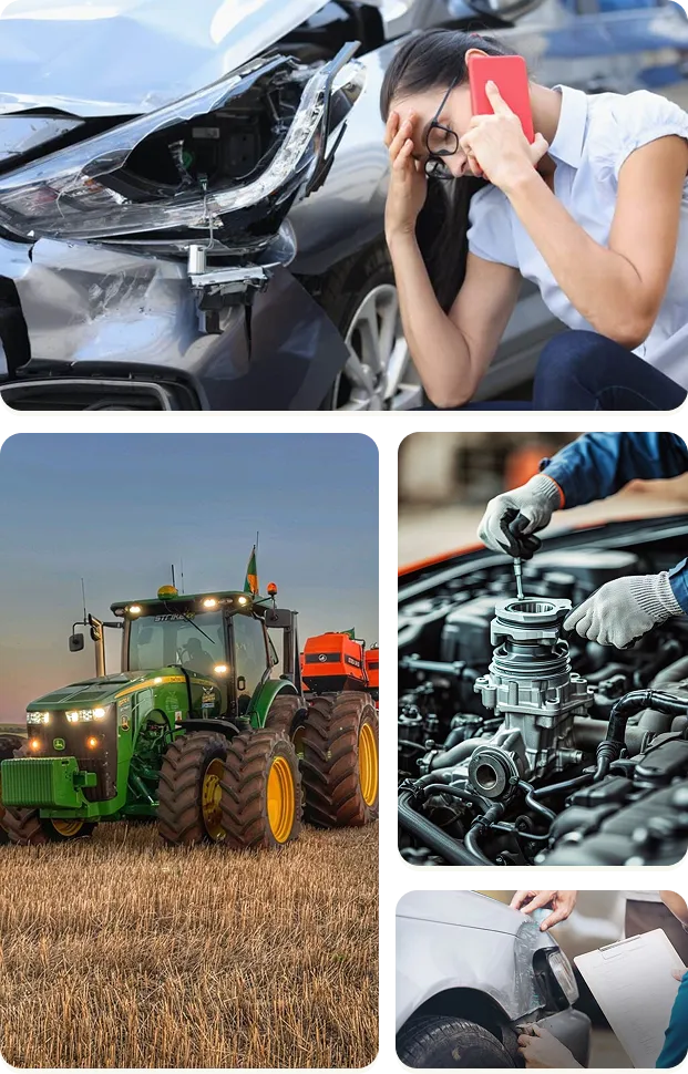 Mosaico de benefícios