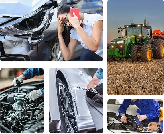 Mosaico de benefícios